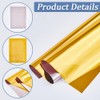 GORGECRAFT 60Pcs Metallic Gold Foil Paper Cardstock Plastic A4 Shimmer