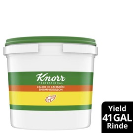 Knorr Professional Caldo de Camaron Shrimp Bouillon Base Shelf Stable Convenience, 0g Trans Fat, 4.4 lbs