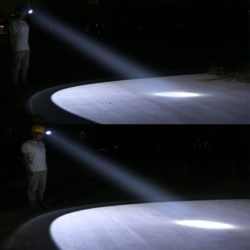 Rechargeable LED Mining Headlamp Hard Hat Light – Explosion-Proof Waterproof