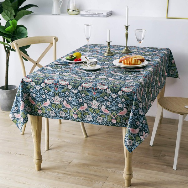 Obal William Morris Tablecloth Original Design Tablecloth Water Resistant Rectangular