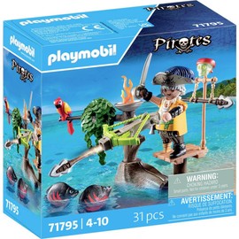 PLAYMOBIL® Pirates Pirate with Ballista 71795