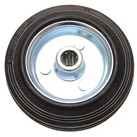 BGS Diy 80959 | Solid Rubber Wheel | steel rim | Ø 100 mm