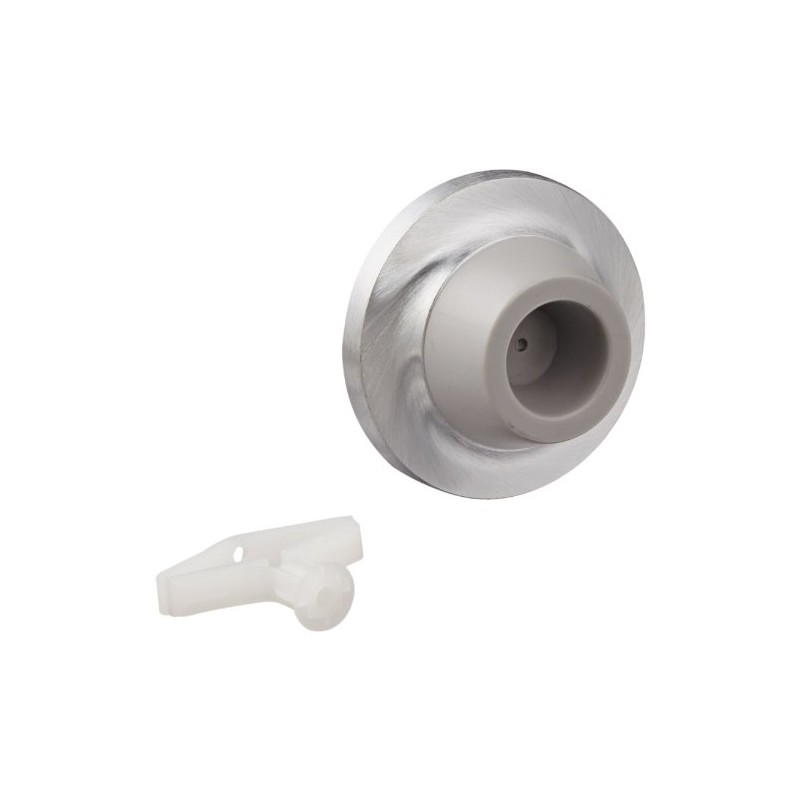 Rockwood 403.26D Brass Concave Solid Cast Wall Stop, #6 x