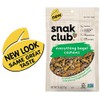 Snak Club Everything Bagel Cashews, 2.5 Ounce (Pack of 6)