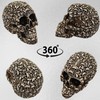 Gothic Skull Storage Box - Decorative Ossuary Design with Hidden