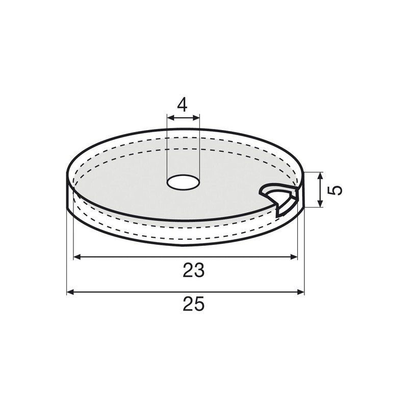 Wagner QuickClick Furniture Glides in Various Sizes, Furniture Protectors to