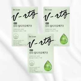 Dr.Lin Supercritical Vegetable V Altige Omega 3 757mg x 30 capsules 3 boxes / 닥터린 초임계 식물성 브이 알티지 오메가3 757mg x 30캡슐 3박스