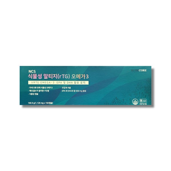 NCS Vegetable Altige Omega 3 1126mg x 150 Capsules, One ColorOne Color_1One Size1 / NCS 식물성 알티지 오메가 3  1126mg x 150 캡슐, One ColorOne Color_1One Size1