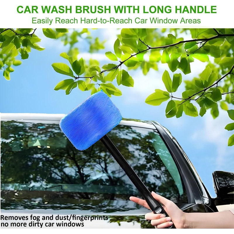 desin Car Windshield Cleaning Tool, Windshield Cleaner with 5 Washable