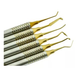 BUYBET Espatula Para Resina Compuesta Dental, Kit De 6 Pz