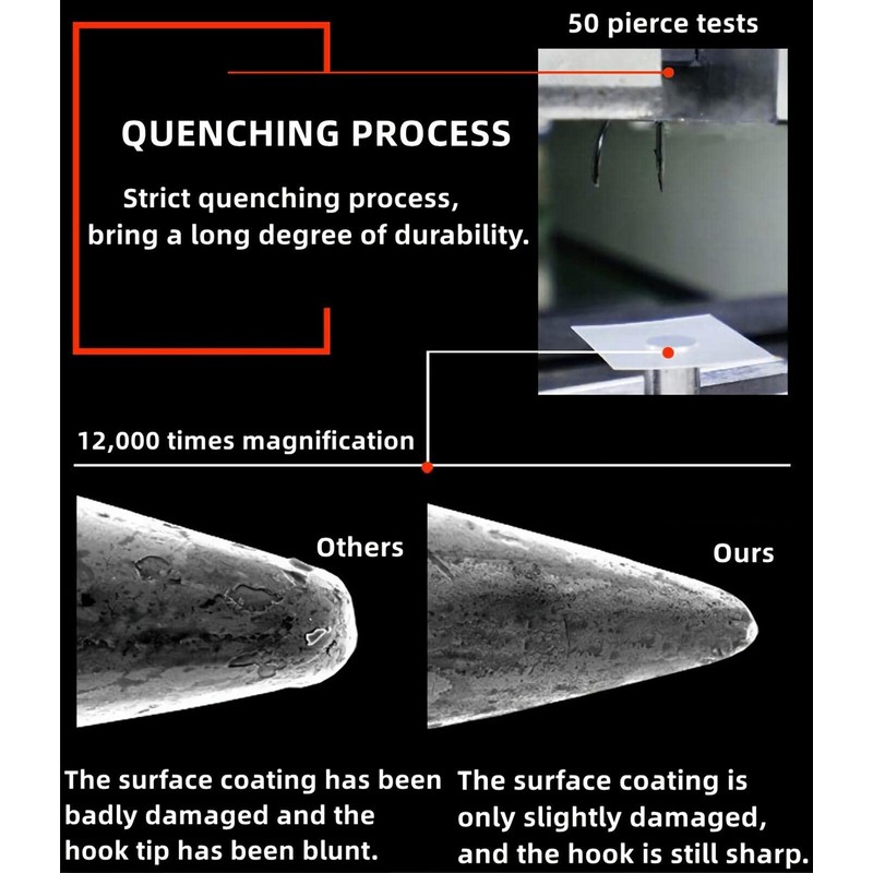 Fishing Hooks (10/0 50/Pack)