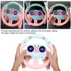 CO Driver Simulated Steering Wheel Pink Educational Driving Simulation Toy