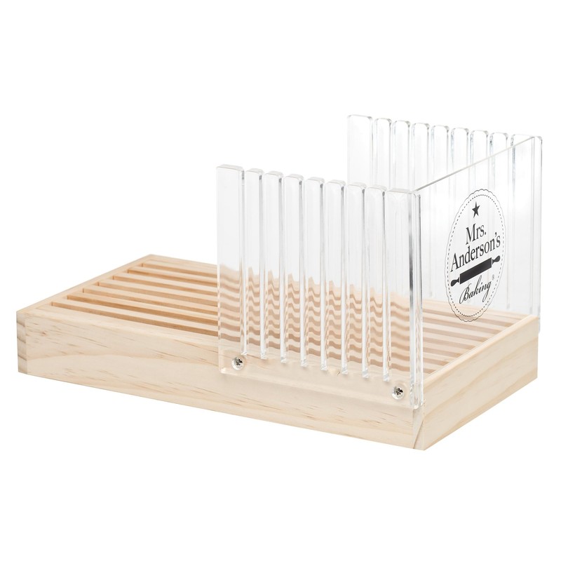 Mrs. Anderson's Baking Bread Cutter Slicing Guide with Crumb Catcher,