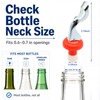 5 Pack Wine Bottle Stoppers for Glass Bottles, Soda Bottle