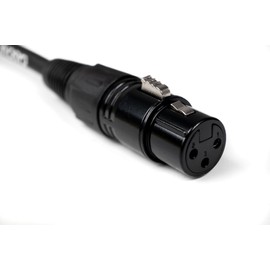 Cascha Standard Line Microphone Cable (XLR), Purple, 2 m