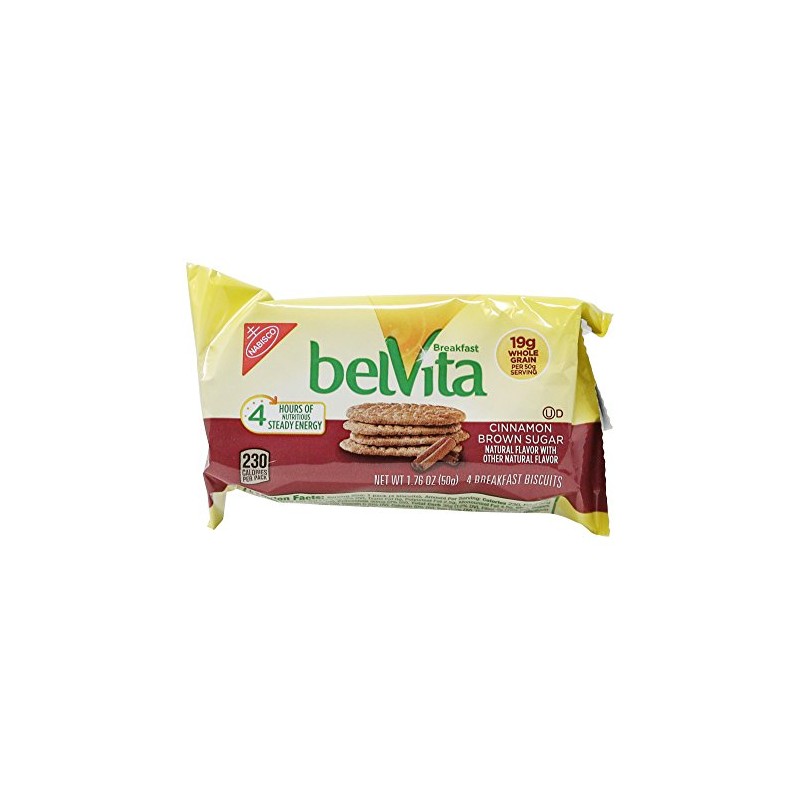 belVita Cinnamon Brown Sugar Breakfast Biscuits, 1 ct, 1.76 oz