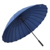 Long Handled Umbrella 24 Rib Large Windproof Reinforced Straight Umbrella