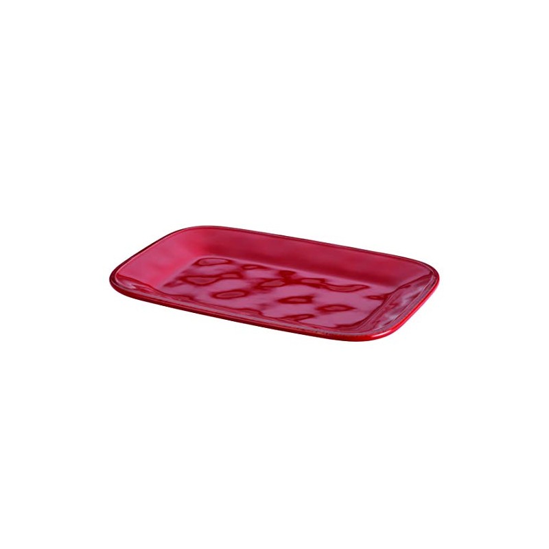 Rachael Ray Cucina Dinnerware 8-Inch x 12-Inch Stoneware Rectangular Platter,