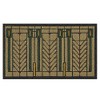 Frank Lloyd Wright Colored Tree of Life Doormat