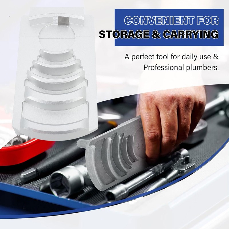 Plastic Pipe Deburring Tool HSS Aluminum Efficient PVC Chamfer Tool