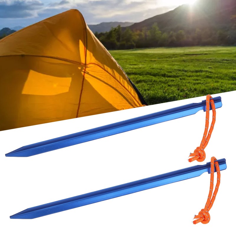 20pcs Tent Stakes V Shape Heavy Duty Tent Peg with