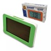 Gadiz Reloj Digital Alarma Numeros Grandes Fechador Luz Led Colore