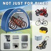 Bike Storage Tent, 2-3 Bikes, Outdoor Shelter, Waterproof(Royal)