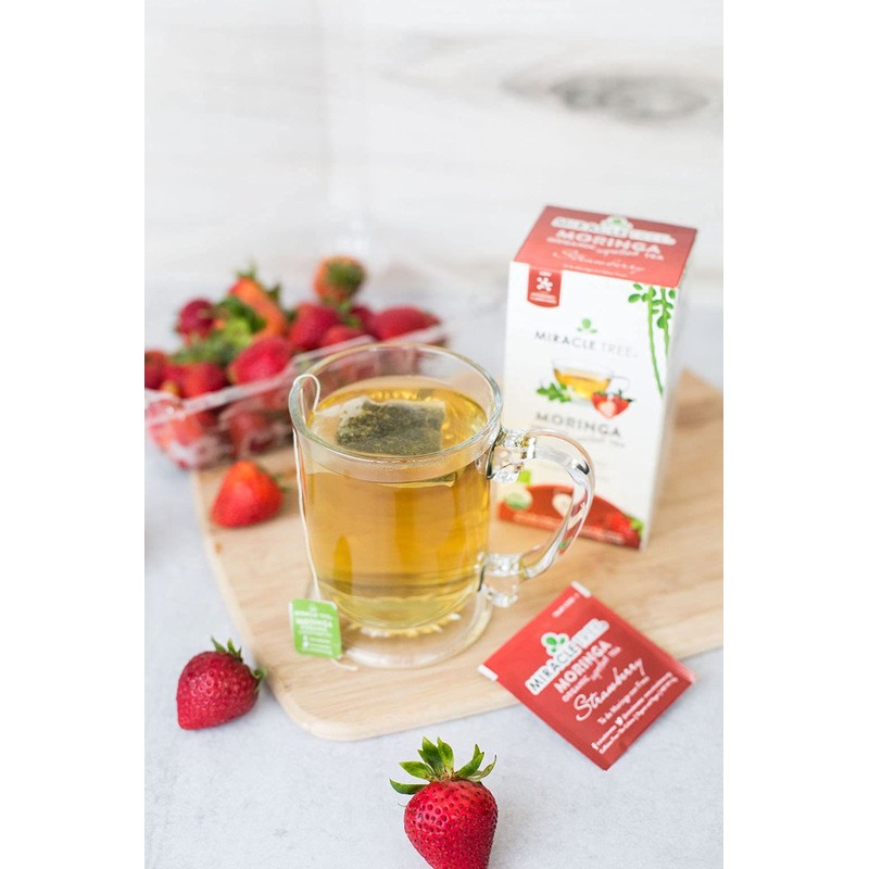 Miracle Tree - 3 Count of Organic Moringa Superfood Tea,