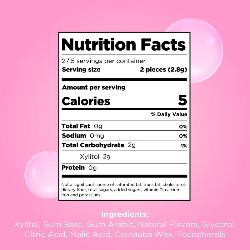 PUR Gum | Aspartame Free Chewing Gum | 100% Xylitol
