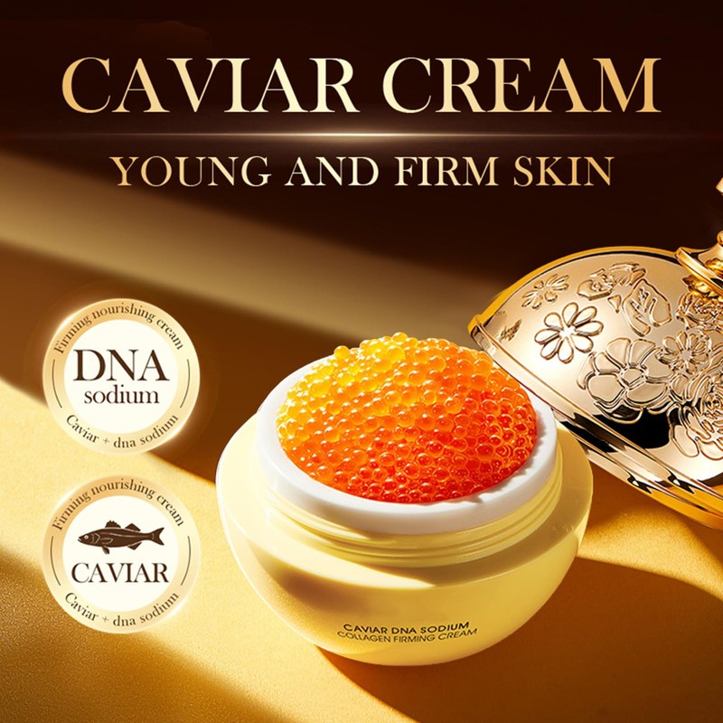 Grospe Caviar Collagen Cream for Face, Skin Caviar Luxe Cream
