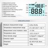 WT630 Wood Moisture Meter Pinless Induction 8 Levels Adjustment Multifunction