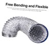 COHEALI 1 PC Flexible Aluminum Foil Duct Hose for HVAC
