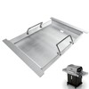 Upgrades Half Griddle for Ninja FlexFlame Grills, Stainless Steel Sizzle