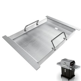 Upgrades Half Griddle for Ninja FlexFlame Grills, Stainless Steel Sizzle Griddle Plate for Ninja PG300 Grill Accessories, Compatible with ninja-Flex Flame Grill Accessories XSKHLFGRIDLE, 17''L x 12''W