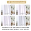 H.VERSAILTEX Linen Look 100% Blackout Curtains 45 Inches Long for