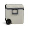 Igloo Bone White and Gray 60-Quart Sunset Roller Cooler -