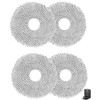4 Pack Mopping Pads Microfiber Mop Cloths for Compatible with