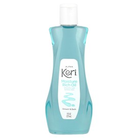 Keri Aceite de baño rico en humedad, transparente, 8 onzas