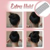 U Shape Hair Finishing Fixer Comb, Invisible Fringe Comb Clip,