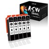 ASW 564 XL High Yield Photo Black Compatible Ink Cartridges