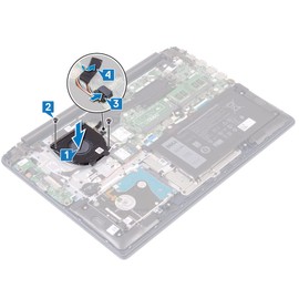 Deal4GO CPU Cooling Fan G0D3G 0G0D3G 023.100DJ.0011 Replacement for Dell Inspiron 15 5580 5582 5585 5591 14-5480 5481 5482 5488 P93G
