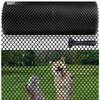 Plastic Pet & Garden Fence - Black 15.7in X 50ft
