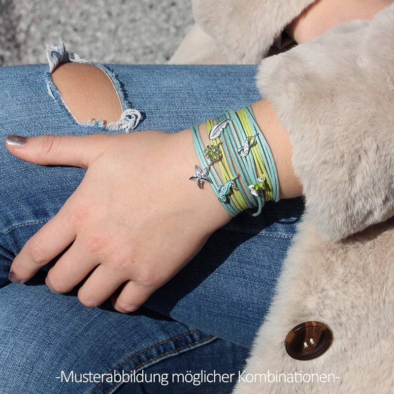 Heartbreaker Infinity WH 010 Unisex Bracelet with Wish of Heart