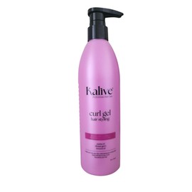 KALIVE Curl Gel 16 oz for Curly Hair, Defines All Hair Types - Curls, Waves, Natural or Permed Textures for Women