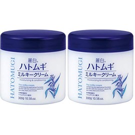 Reihaku Demon Barley Milky Cream, 10.6 oz (300 g) x 2 Packs