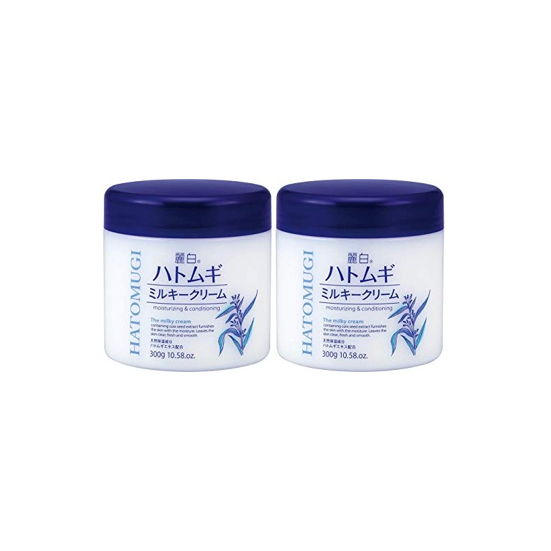 Reihaku Demon Barley Milky Cream, 10.6 oz (300 g) x