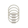 4 Pack Magnetic Curtain Tiebacks, Decorative Curtain Holdbacks for Window
