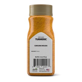 iSpice PURE PREMIUM GROUND TURMERIC | All natural| Ready to use | Non GMO | Gluten Free| KETO Friendly | 5.4 oz (153g)
