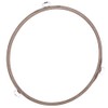 Jolaxy 7" Microwave Turntable Ring with 14 mm Rollers, 7" Microwave Oven Tray Support, Glass Plate Rotating Roller Ring, Ring Outer Dia. 7 inches (17.8 cm), Roller Height 9/16 inch (14 mm)