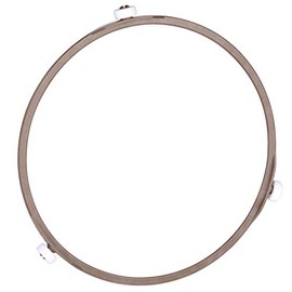 Jolaxy 7" Microwave Turntable Ring with 14 mm Rollers, 7" Microwave Oven Tray Support, Glass Plate Rotating Roller Ring, Ring Outer Dia. 7 inches (17.8 cm), Roller Height 9/16 inch (14 mm)